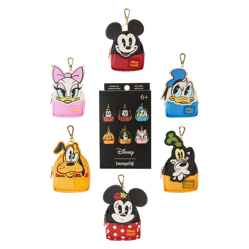 Mickey & Friends Picnic Cosplay Mystery Mini Backpack Keychain